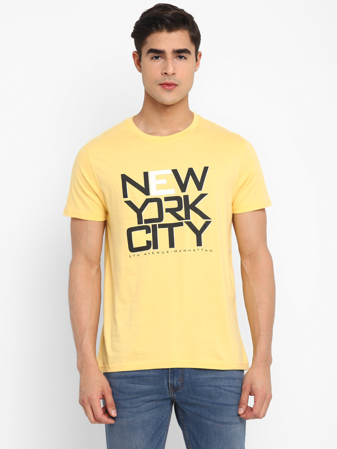 Light yellow t shirt 2025 mens