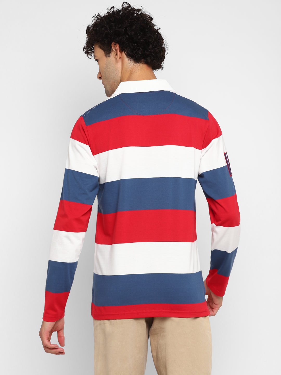 Polo red discount white & blue