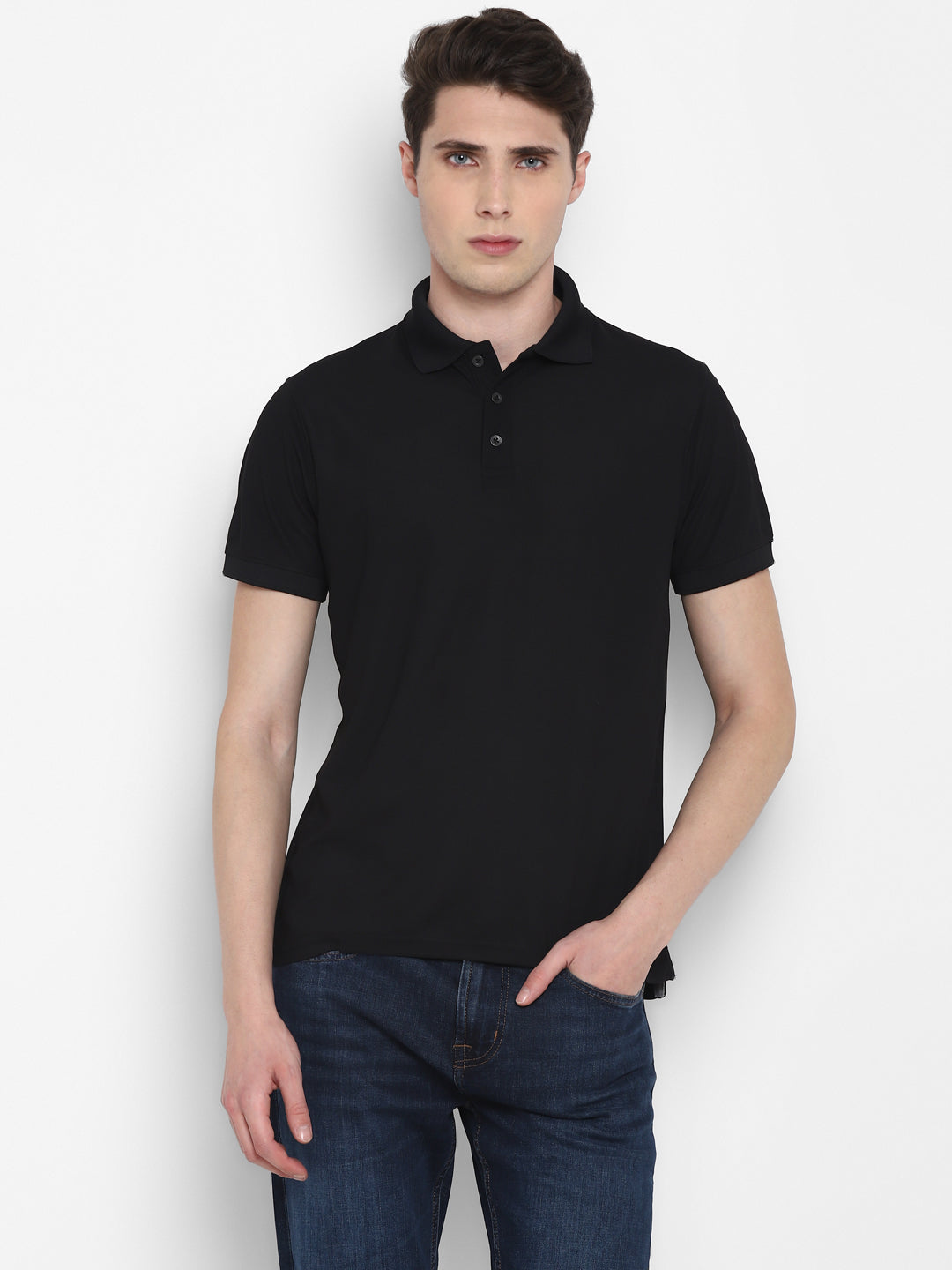 Kooltex Polo T-Shirt For Men - Black – American Crew Store