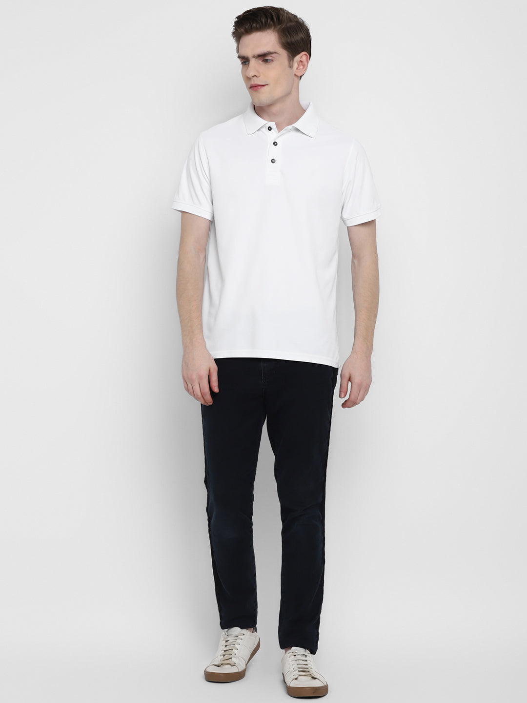 Kooltex Polo T-Shirt For Men - White