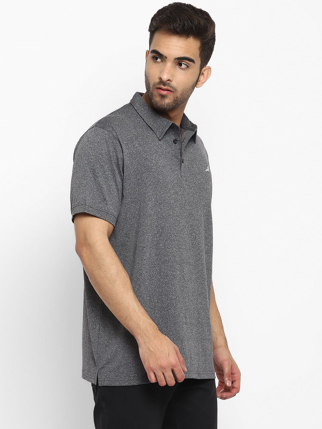 Men's V-Neck Sports T-Shirt (Pack of 2) - Blue & Grey