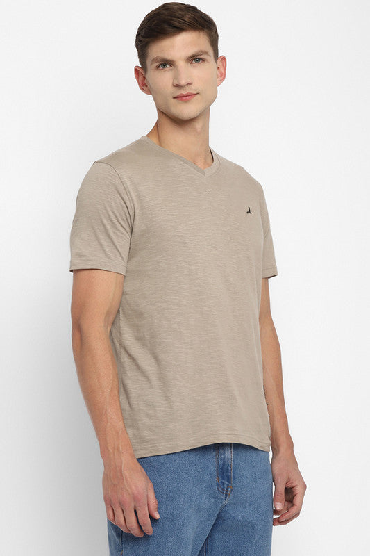 Cotton Men's Half Sleeves V Neck T-Shirt  (CLEARANCE SALE NO EXCHANGE NO RETURN)