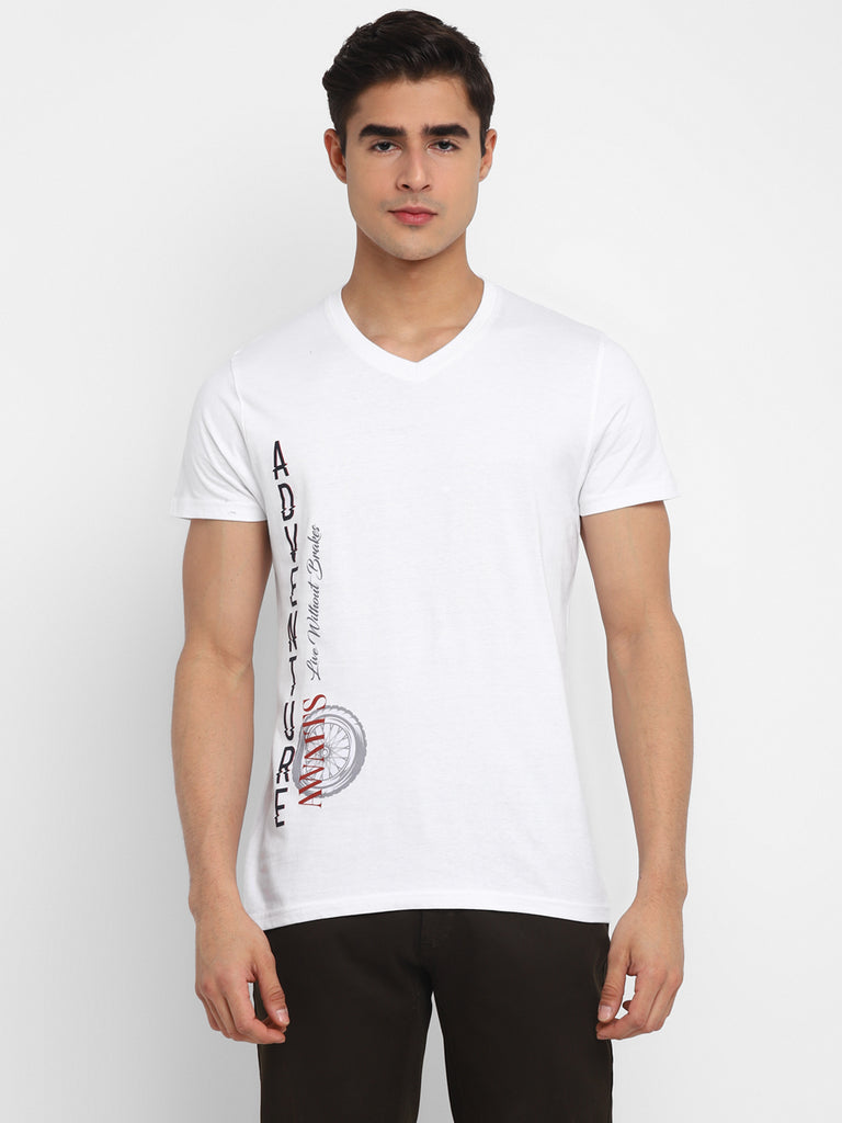 V Shape T Shirt at Rs 140/piece  Printed V Neck T Shirt in New